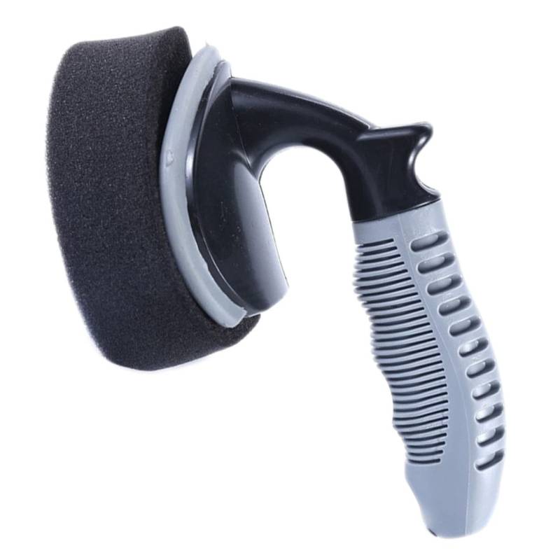 TOPBATHY 1Satz Auto Wachsbürste Mit Gebogenem Design Handheld Polierpinsel Für Reifenpflege Und Autoaufbereitung Für Reinigung Ledersitzen Und Armaturenbrett von TOPBATHY