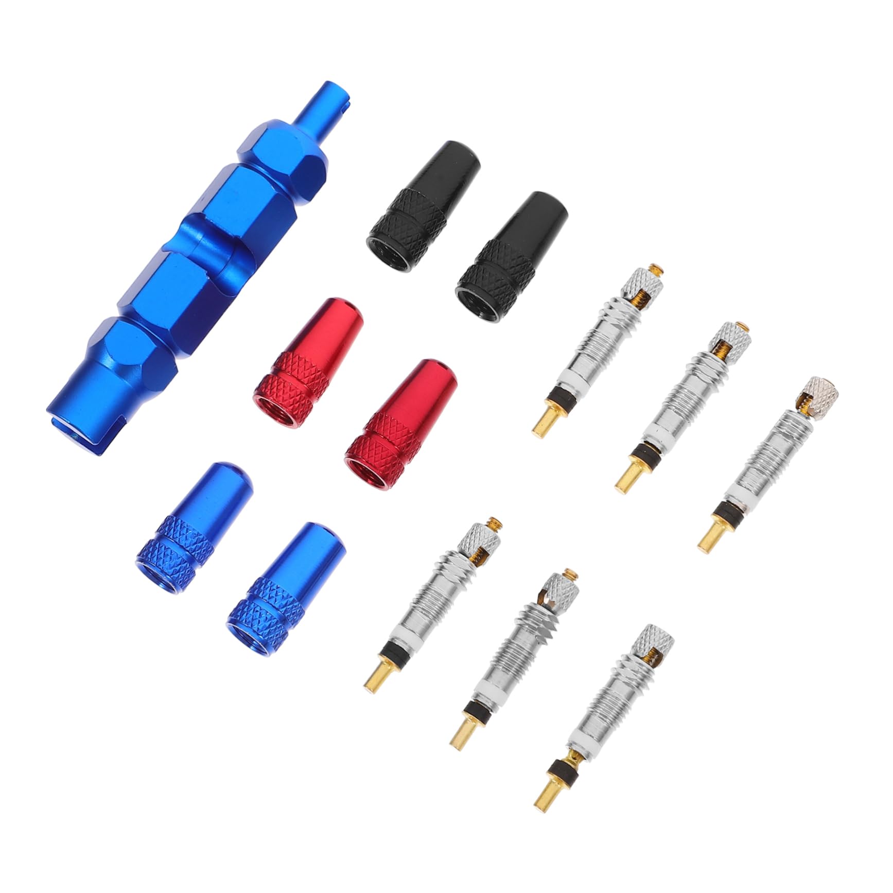 TOPBATHY 1Satz Bike Valve Core Replacement Kit with Remover Tool for Easy Maintenance and Compatibility with Various Bicycle Models TOPBATHY 1Satz Bike Valve Core Replacement Kit with Remover Tool for Easy Maintenance and Compatibility with Various Bicycle Models von TOPBATHY