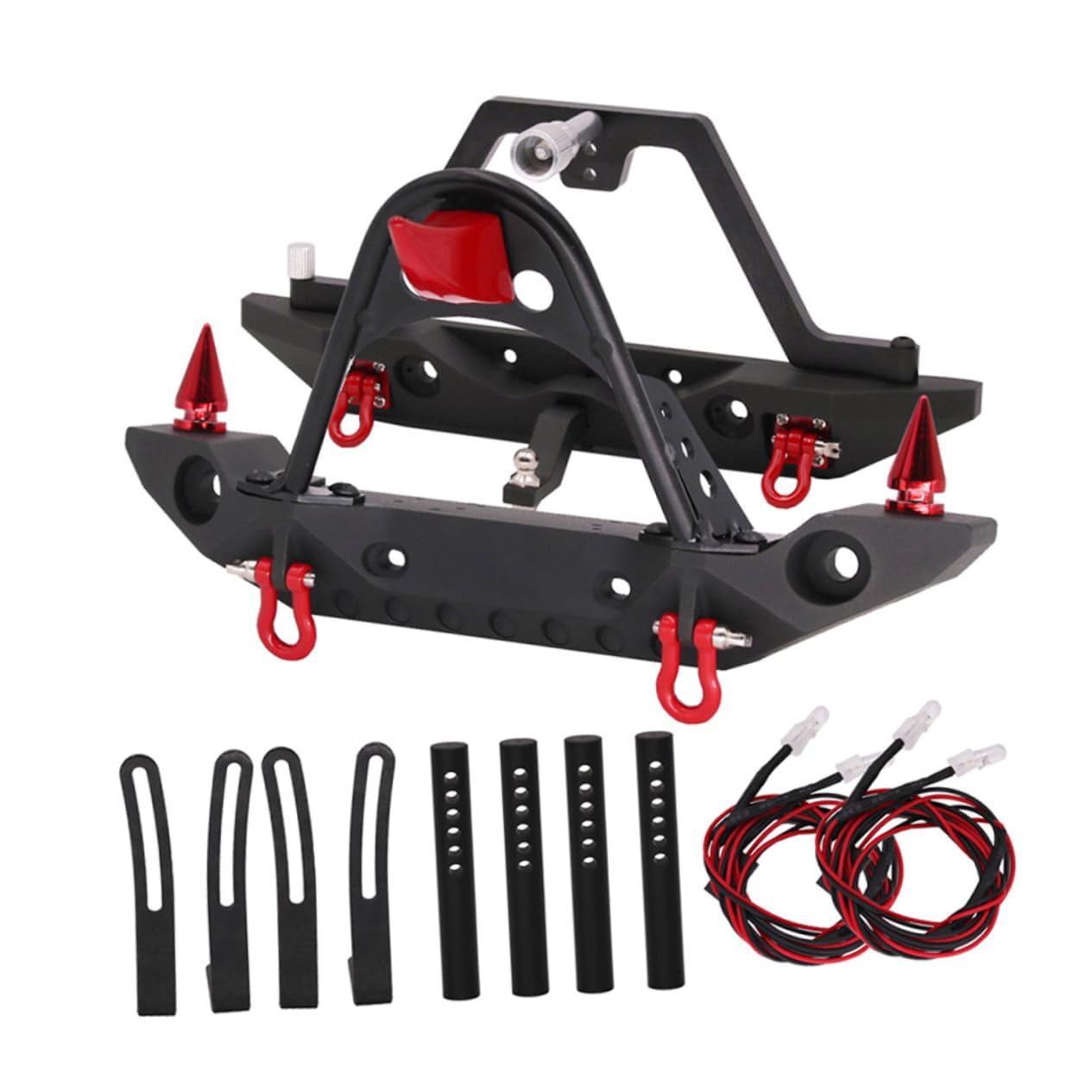TOPBATHY 1Satz CNC Metall Stoßstange für Rc Auto Front und Heckstoßfänger für Crawler Robuste und Langlebige Konstruktion Einfache Installation TOPBATHY 1Satz CNC Metall Stoßstange für Rc Auto Front und Heckstoßfänger für Crawler Robuste und Langlebige Konstruktion Einfache Installation von TOPBATHY