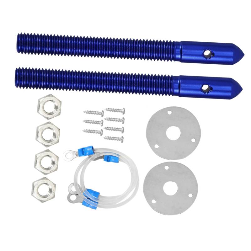 TOPBATHY 1Satz Motor Hood Lock Kit Aluminum Alloy Quick Release Clips For Enhanced Vehicle Security Stylish Design For Cars For Engine Hoods And Bumpers von TOPBATHY