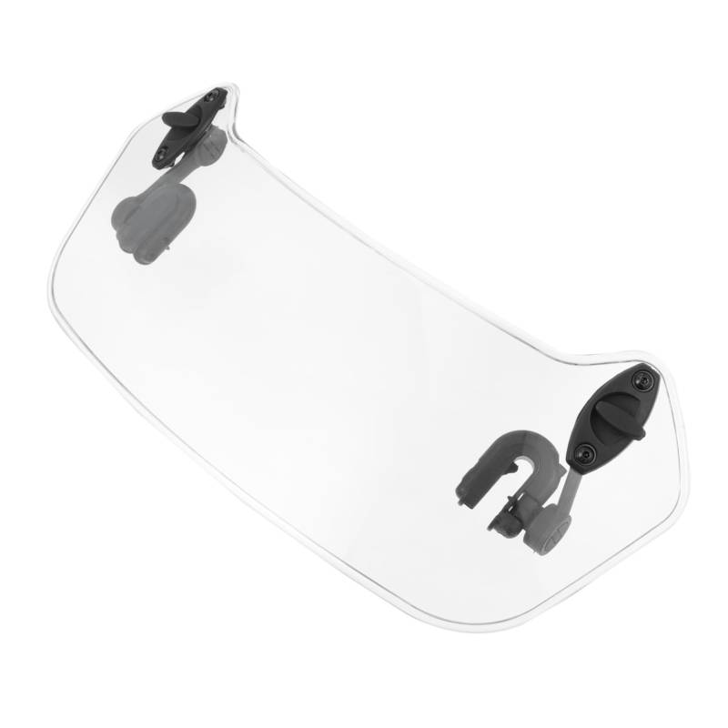 TOPBATHY 1Satz Windschutzscheibe Modifiziert Transparent Hochprofil Windschutzscheibe für Motorräder Einfache Installation Leichtes Material Optimale Sicht Universelle Passform von TOPBATHY