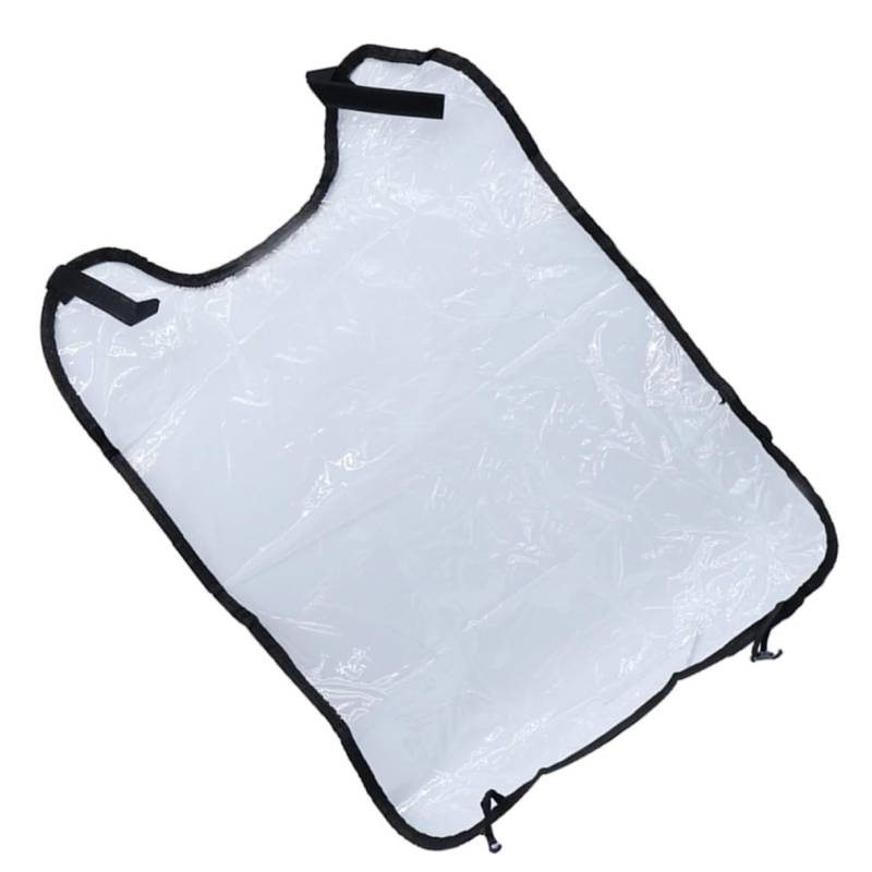 TOPBATHY 1Stück Autositz Rückenpolster Transparent Kick Schutzhülle Für Universelle Sitzschutzmatte Für Kinderautositz Schwarz Multifunktional von TOPBATHY
