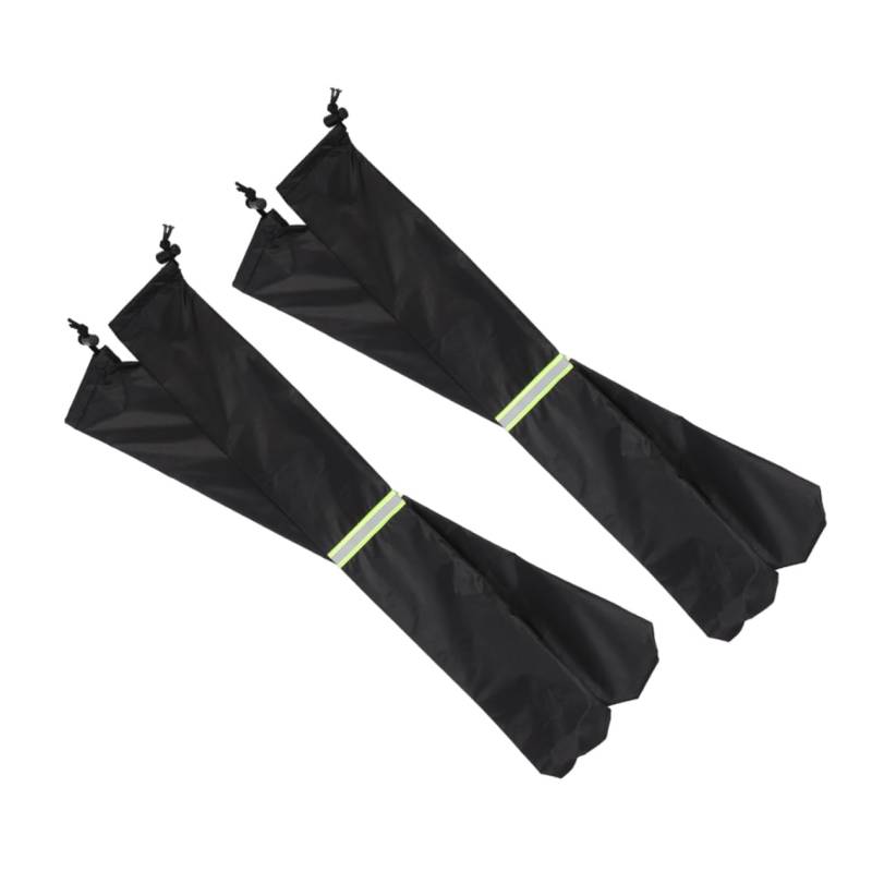 TOPBATHY 2 Paare Wischerabdeckung Auto-Wischerloch-Schutzabdeckung Wischer-Regenmanschette Ersatz Wischerblatt-Regenmanschette Wischerblatt-Schutzabdeckung Polyester Black von TOPBATHY