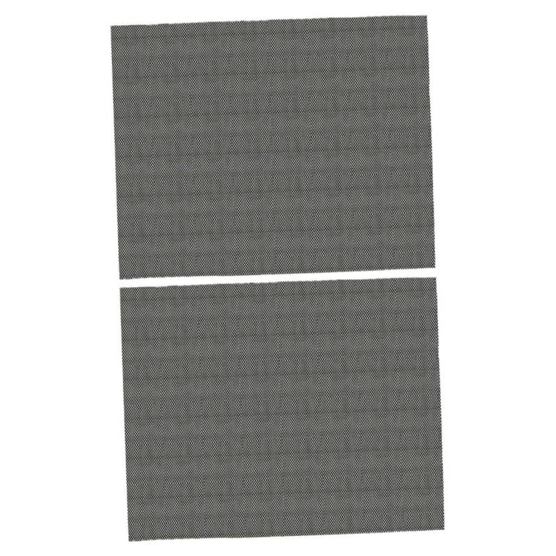 TOPBATHY 2 Stück Auto Anti-rutsch-Matte Schubladenmatte Auto-schlupfmatte Auto-fußmatten Frachtträger Auf Dem Dach Schwarzes Netz Nylongewebe Autodachtasche Kajak-autoträger Black PVC von TOPBATHY