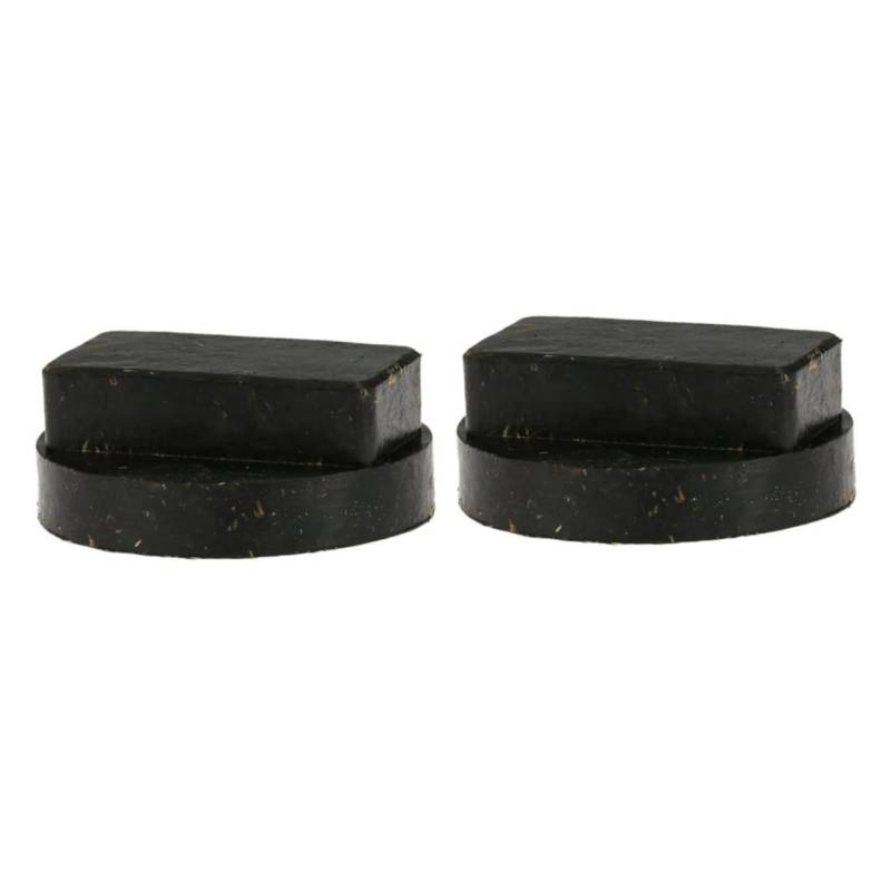 TOPBATHY 2 Stück Automobile Jack Gummi -Pad automatten Adapter Wagenheberauflage Jack-Pad Wagenheber Stehen Schwarz von TOPBATHY