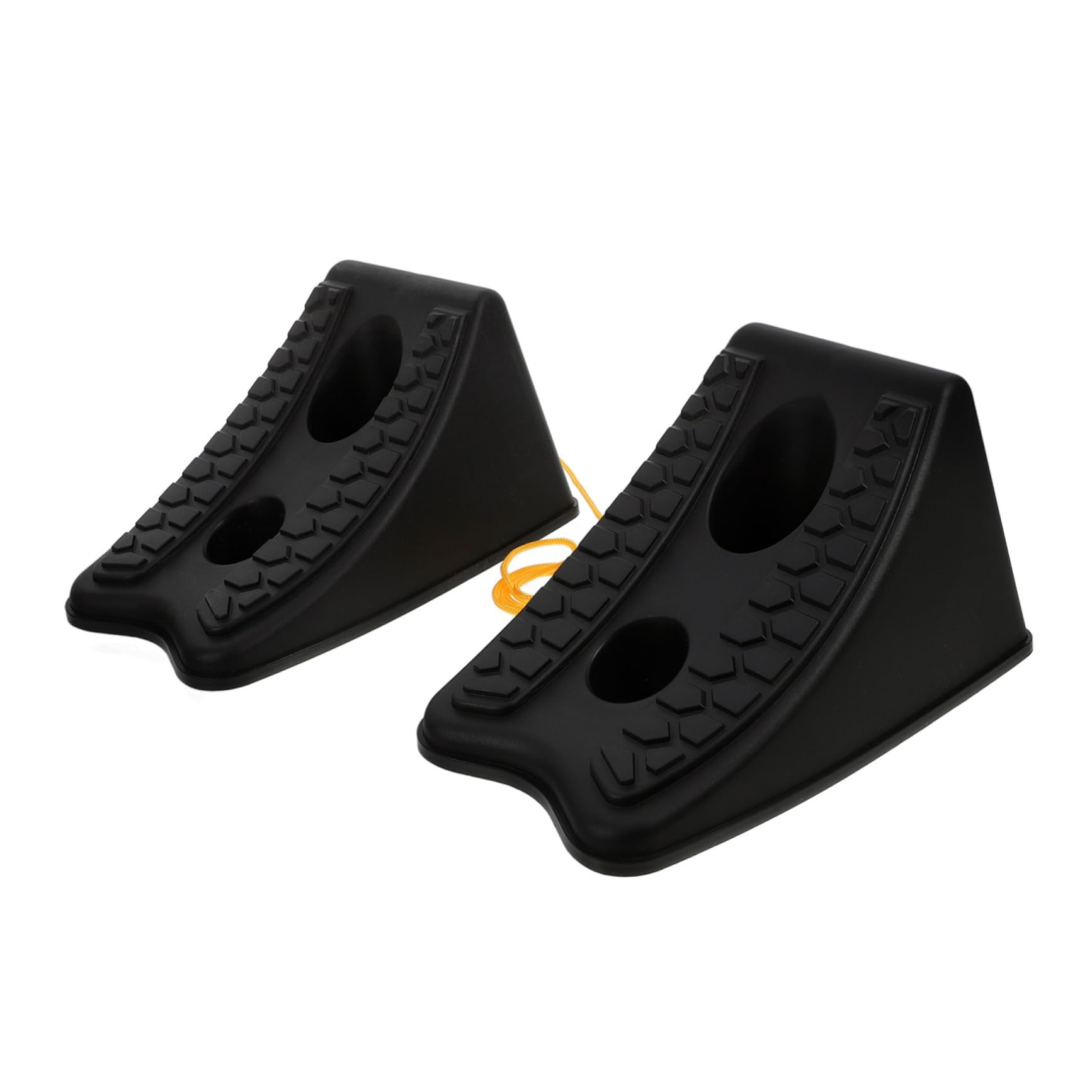 TOPBATHY 2 Stück Radstopp Stabilisator Stopper Fahrzeug Schwer Automobil Garage Tischungen Radblock Für Groß Verriegelung Lastwagen Anhängerrampe Unterlegkeile Gummi Black TOPBATHY 2 Stück Radstopp Stabilisator Stopper Fahrzeug Schwer Automobil Garage Tischungen Radblock Für Groß Verriegelung Lastwagen Anhängerrampe Unterlegkeile Gummi Black von TOPBATHY