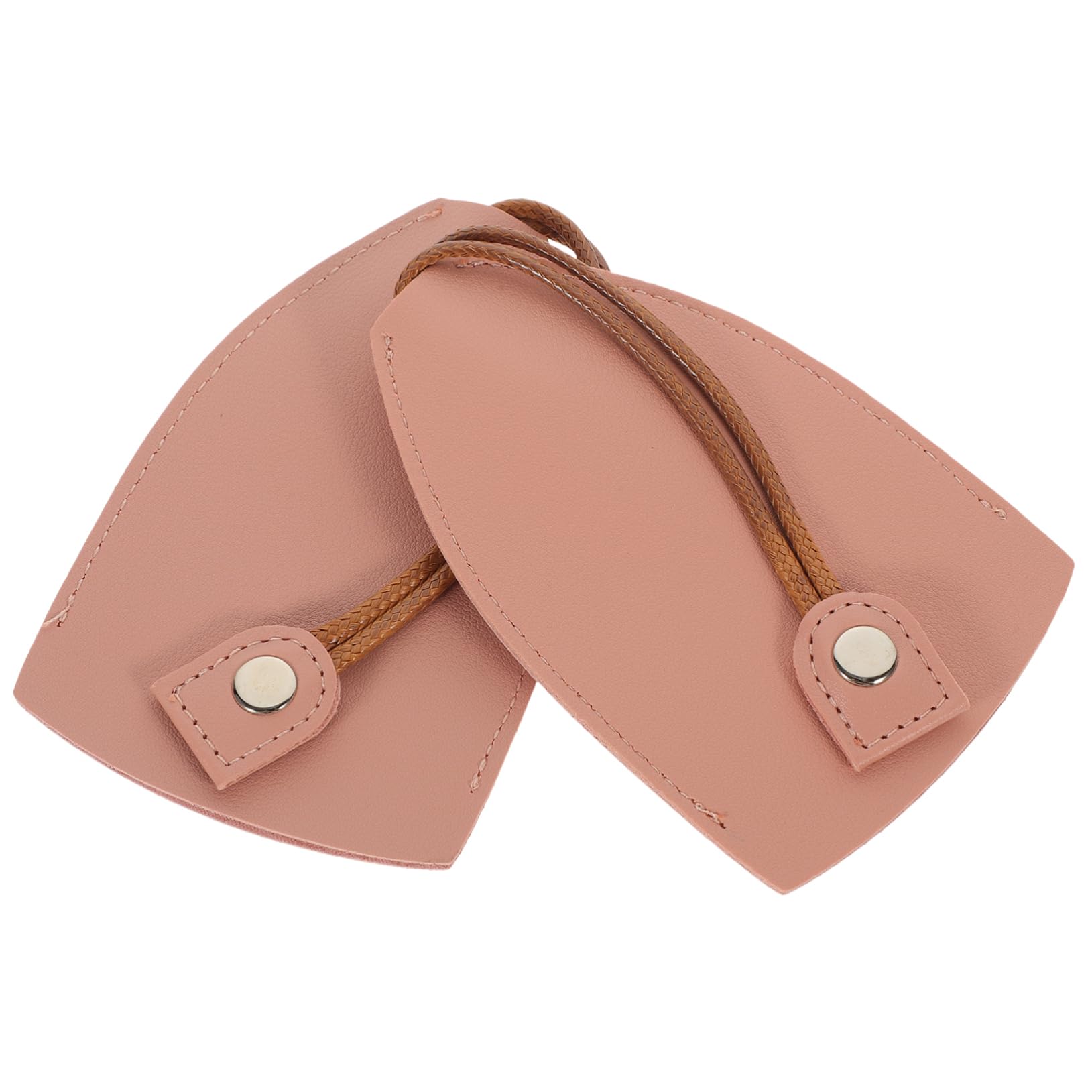 TOPBATHY 2 Stück Schlüsselbox schlüsselanhänger Autoschlüsseletui herausziehen ausziehbare Schlüsseltasche Autoschlüsselkoffer Schlüssel-Organizer-Fall Schlüssellärm Leder Rosa von TOPBATHY