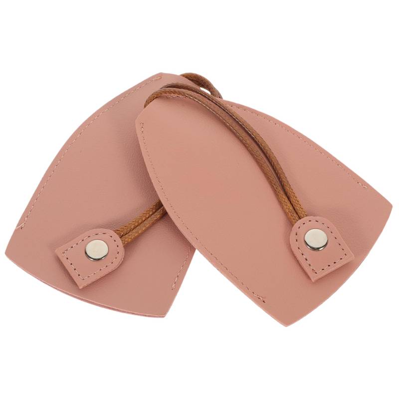 TOPBATHY 2 Stück Schlüsselbox schlüsselanhänger Autoschlüsseletui herausziehen ausziehbare Schlüsseltasche Autoschlüsselkoffer Schlüssel-Organizer-Fall Schlüssellärm Leder Rosa von TOPBATHY
