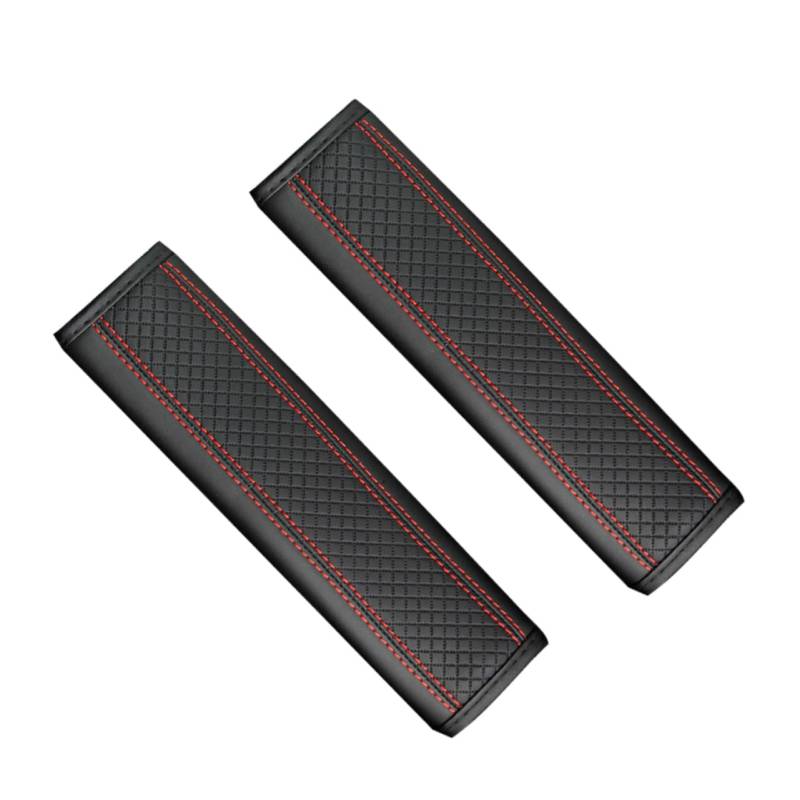 TOPBATHY 2 Stück -Schulterabdeckung Gurtpolster für Autos bewachen Pads Autositzschutz Schulterabdeckungen gürtel Autozubehör Schulterabdeckung für Autositze Kissen Leder von TOPBATHY