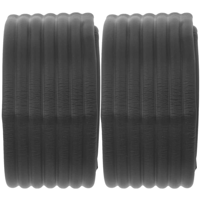 TOPBATHY 2 Stück Sturzpad Streifen Schutz Pads Abdeckung Polsterung Proofing entfernbare Wandaufkleber Sicherheits-Autoaufkleber Wandhintergrundaufkleber Schwamm Black von TOPBATHY