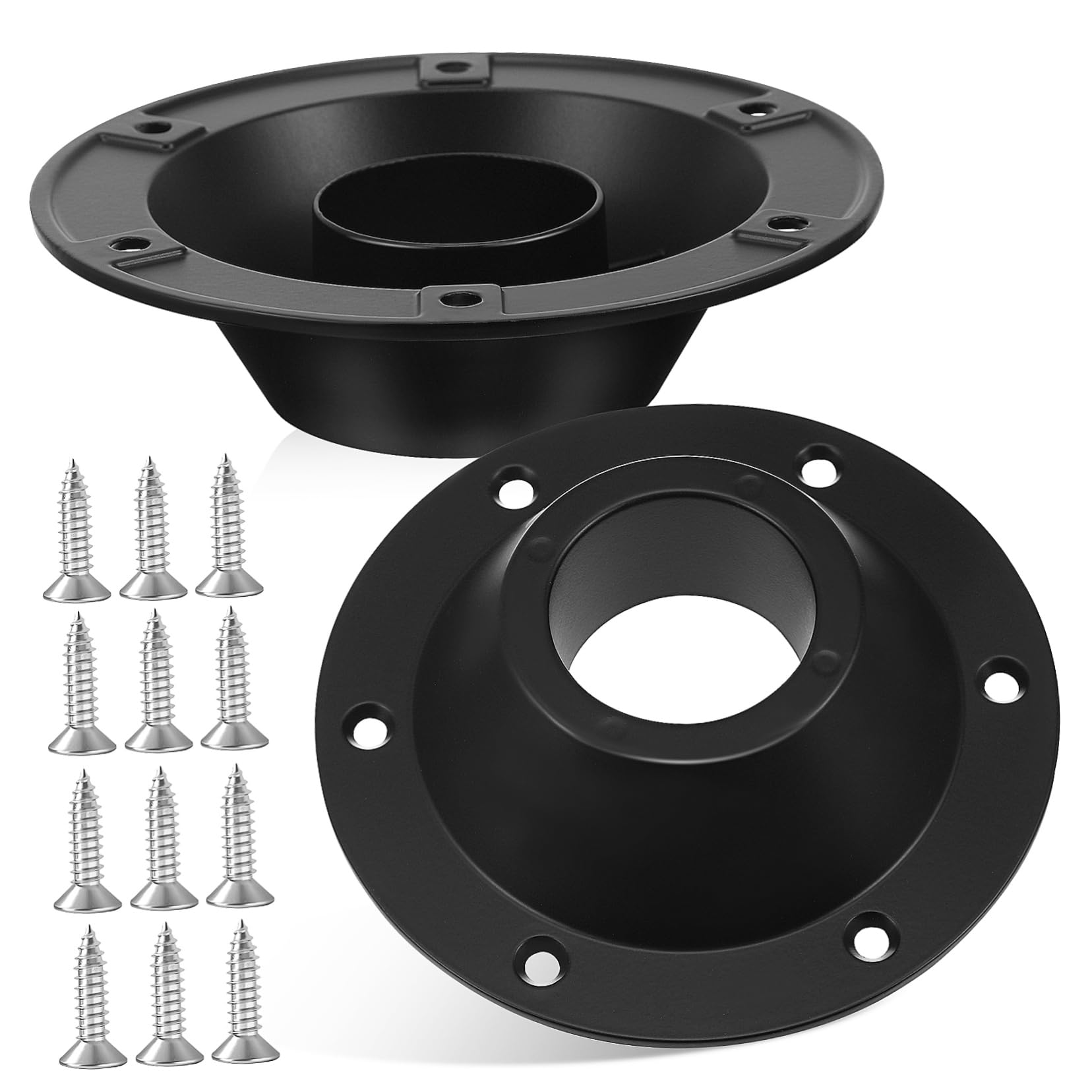 TOPBATHY 2 Stück Tischbasis Aluminium Halterung Für Tischbeinbasis Für Wohnmobile Ersatz Unterstützung Tischhalterung Essen Montieren Sockel Basen Falten Black TOPBATHY 2 Stück Tischbasis Aluminium Halterung Für Tischbeinbasis Für Wohnmobile Ersatz Unterstützung Tischhalterung Essen Montieren Sockel Basen Falten Black von TOPBATHY