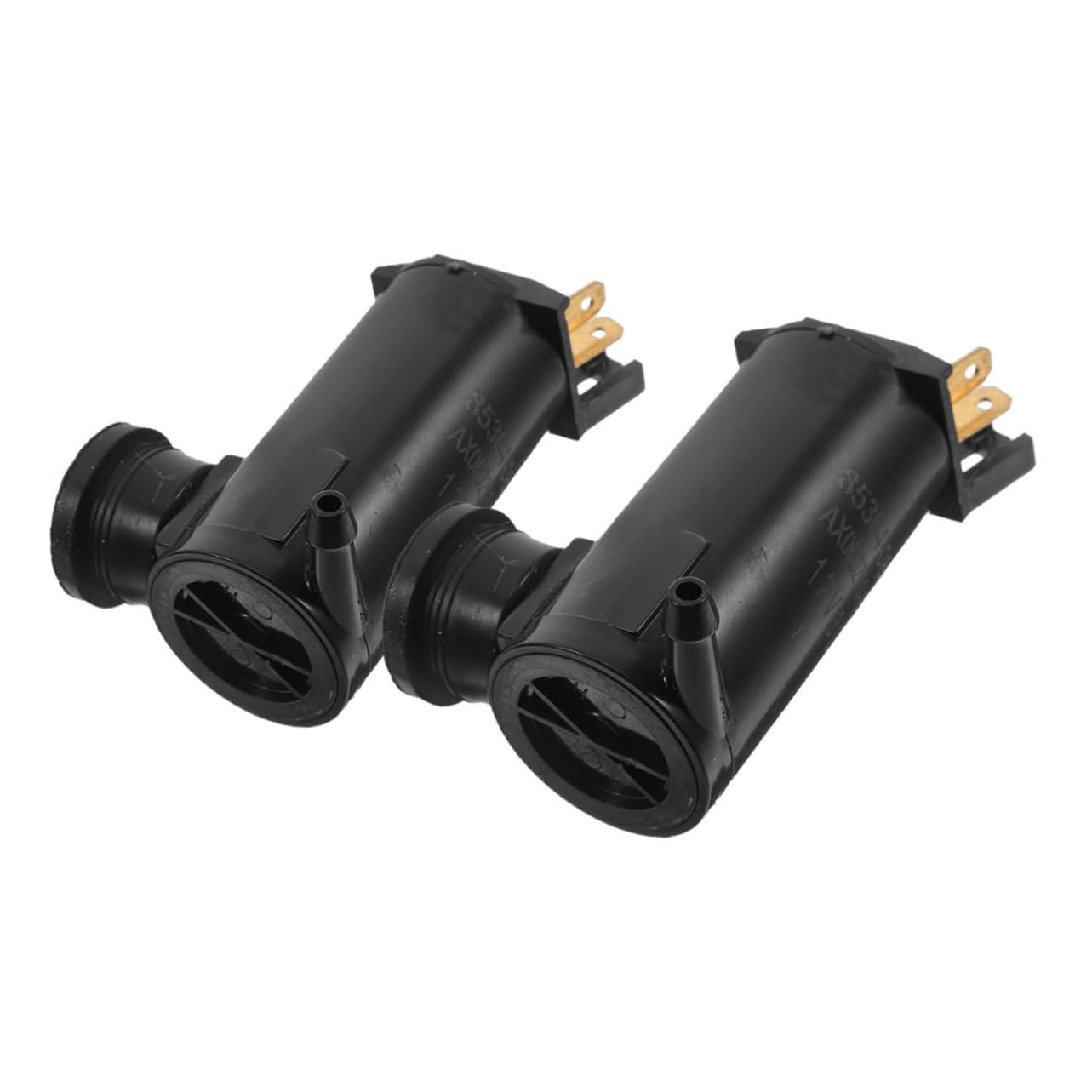 TOPBATHY 2 Stück Wasserstrahlmotor Hydraulikmotor Scheibenwischerbehälter Wischer Waschpumpe Waschpumpe Bremsmotor Windschutzscheibentüllen Scheibenwaschflüssigkeitsbehälter TOPBATHY 2 Stück Wasserstrahlmotor Hydraulikmotor Scheibenwischerbehälter Wischer Waschpumpe Waschpumpe Bremsmotor Windschutzscheibentüllen Scheibenwaschflüssigkeitsbehälter von TOPBATHY