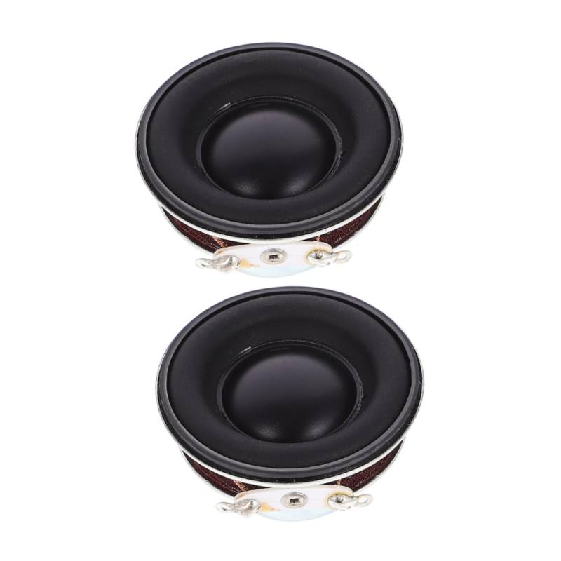 TOPBATHY 2 Stücke Woofer Lautsprecher Home Audio System Büro Sound System Verstärker Home Stereo System Komponenten Hause Verstärker Gummi von TOPBATHY