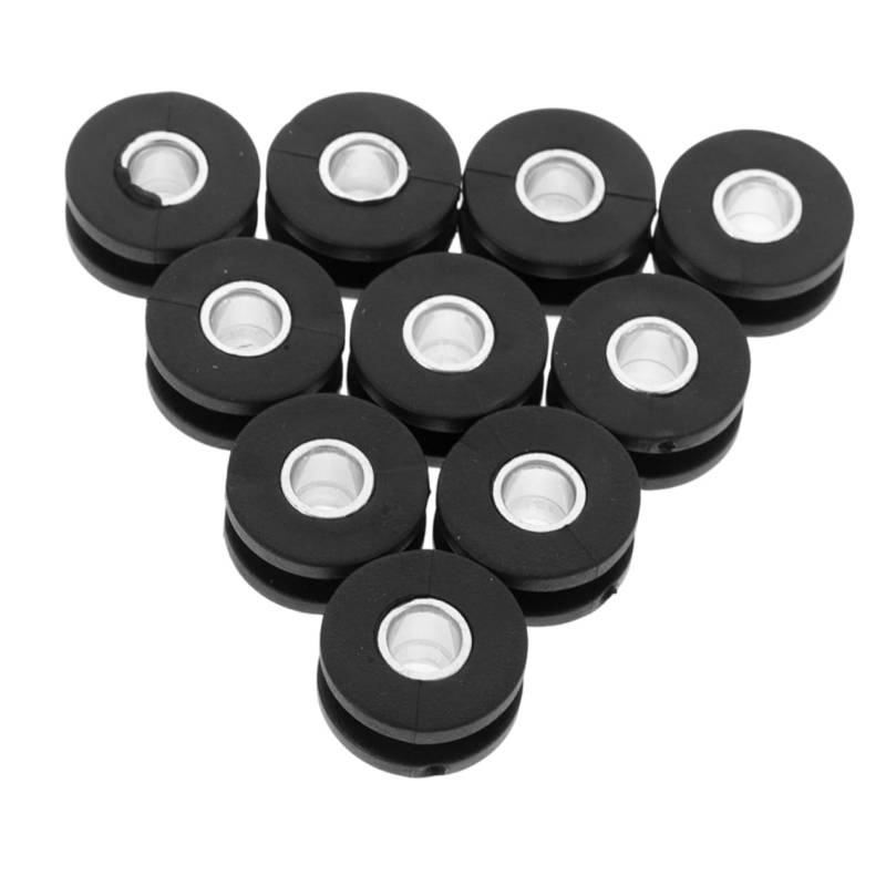 TOPBATHY 20 Stück Roller-stoßdämpfer Hinten Fahrrad-stoßdämpfer Hinten Motocross-stoßdämpfer Motorrad-stoßdämpfer Hinten Stoßdämpfung Hinten Am Roller Dämpfungsstoßdämpfer Gummi Und Stahl von TOPBATHY