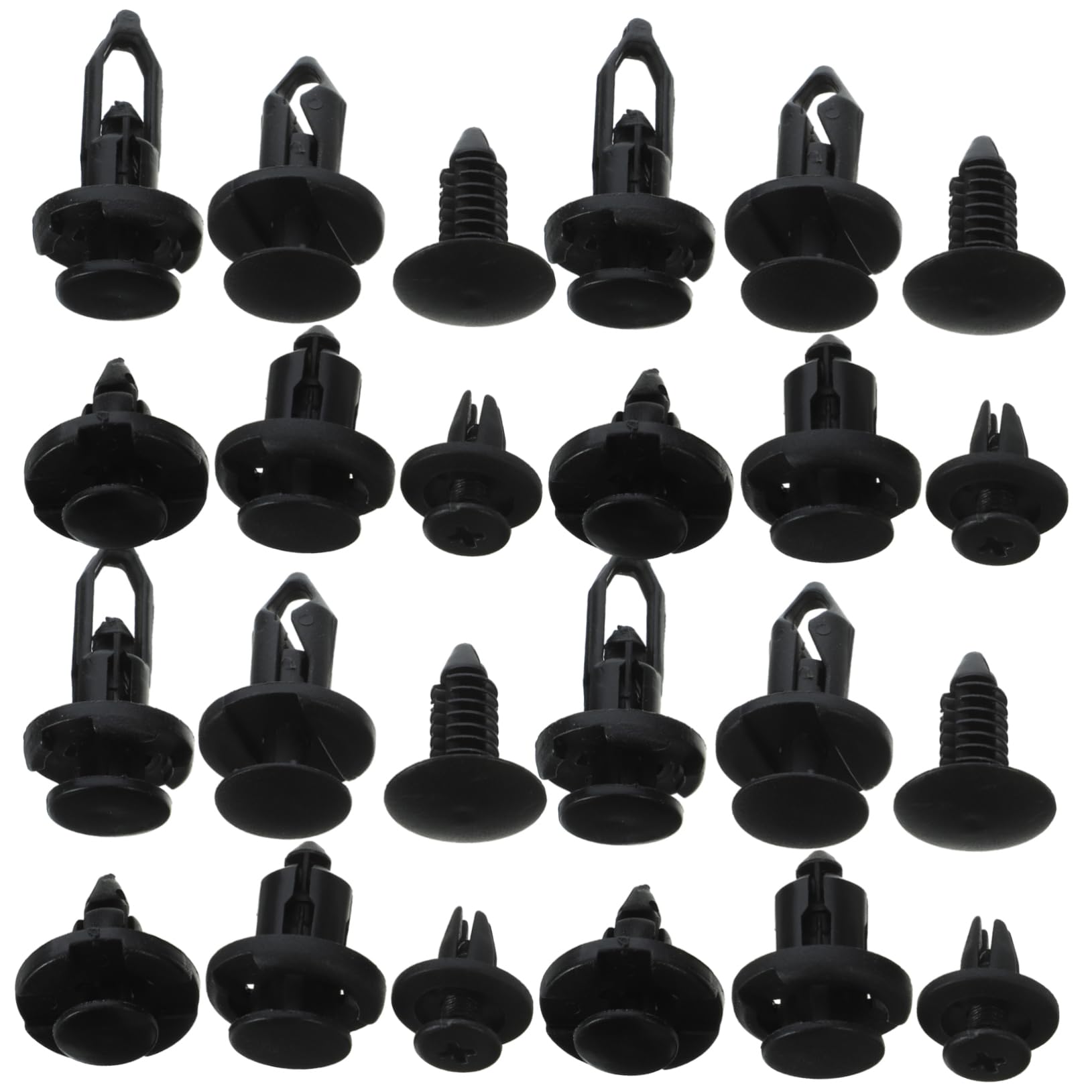 TOPBATHY 200 Stück Körperfixierclip Ersatz Auto Clips Befestigungselemente Verschluss Stoßstangen-Nietenbefestigungen Stoßstangenhalter Kfz -Körperteile Stoßstangennieten Nylon Schwarz TOPBATHY 200 Stück Körperfixierclip Ersatz Auto Clips Befestigungselemente Verschluss Stoßstangen-Nietenbefestigungen Stoßstangenhalter Kfz -Körperteile Stoßstangennieten Nylon Schwarz von TOPBATHY