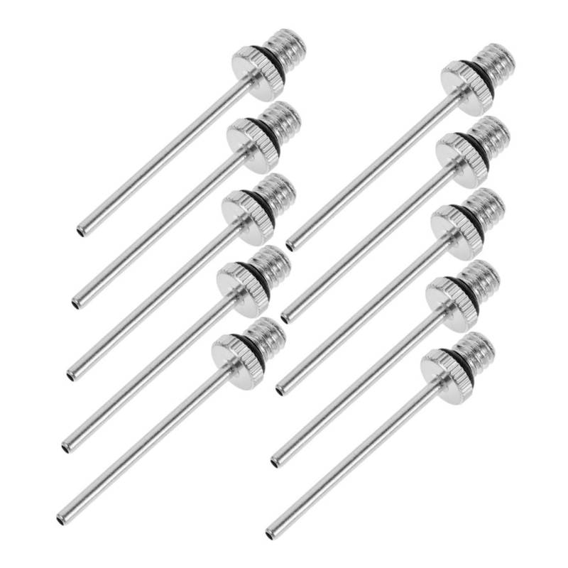 TOPBATHY 20Stücke Metall Pumpnadeln Für Basketball Fußball Und Mehr Robuste Inflationsnadeln Für Vielseitige Pumpen Für Fahrräder Motorräder Und Aufblasbare Produkte von TOPBATHY
