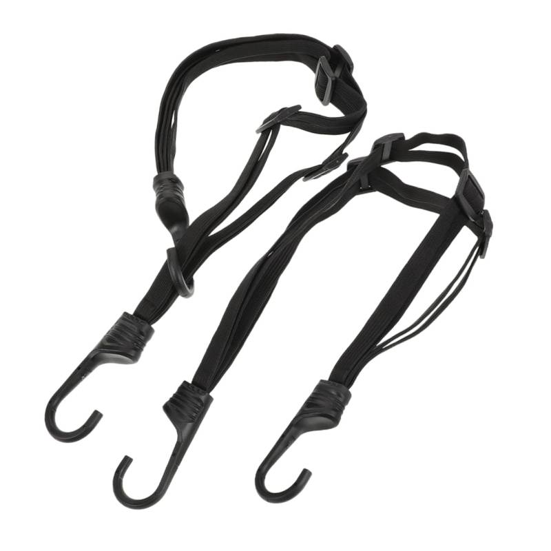 TOPBATHY 2Stücke Elastische Motorradhelm Bungee Verstellbare Gepäckgurt Halter Für Sicheren Transport Robustes Für Helm Und Gepäckbefestigung von TOPBATHY