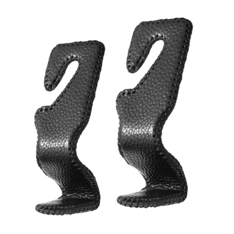 TOPBATHY 2Stücke Kopfstützenhaken aus Hochwertigem für Autositz Praktische Rücksitzaufhängung für Handtaschen Regenschirme und Mehr von TOPBATHY