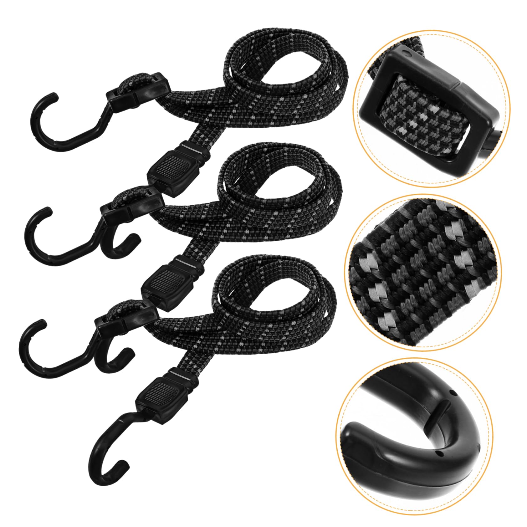 TOPBATHY 3 Stück Elastischer Riemen einstellbar Spanngurte Kabel Fahrrad Gepäckband Helmseil Elastic -Gurt Helm elastisches Seil elastischer Helmgurt Polypropylengarn TOPBATHY 3 Stück Elastischer Riemen einstellbar Spanngurte Kabel Fahrrad Gepäckband Helmseil Elastic -Gurt Helm elastisches Seil elastischer Helmgurt Polypropylengarn von TOPBATHY