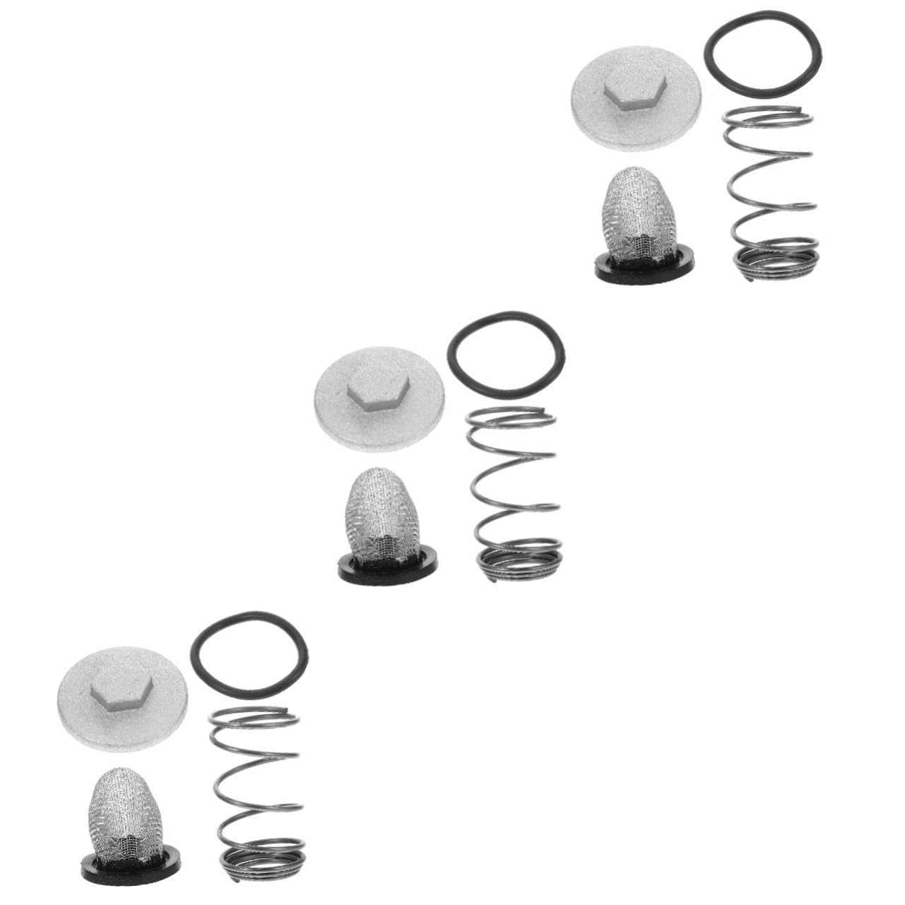TOPBATHY 3 Stück Scooter-zubehör Ölfilter Motorradfilter Benzinfilter Für Motorräder Roller-benzinfilter Scooter-gasfilter Eisen Silber TOPBATHY 3 Stück Scooter-zubehör Ölfilter Motorradfilter Benzinfilter Für Motorräder Roller-benzinfilter Scooter-gasfilter Eisen Silber von TOPBATHY