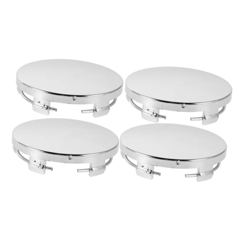 TOPBATHY 4 Stück Auto-nabenkappe Modifizierte Radnabenkappen Nabenabdeckung Mittelkappe Schutzschutzabdeckung Von Rim Hub Autoradabdeckung Hubcap Car Rim Hub Cover Center Plastik Silver von TOPBATHY