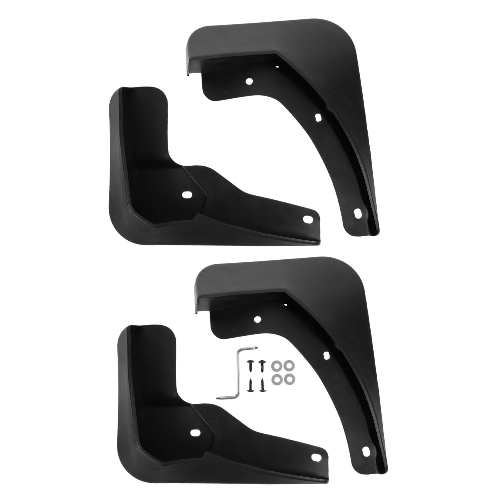TOPBATHY 4 Stück Auto-schmutzfänger Kotflügel Für Autos Klein Schutz Universal- Schlammklappen Außen Auto Schmutzfänger Bewachen Autozubehör Black Plastik TOPBATHY 4 Stück Auto-schmutzfänger Kotflügel Für Autos Klein Schutz Universal- Schlammklappen Außen Auto Schmutzfänger Bewachen Autozubehör Black Plastik von TOPBATHY