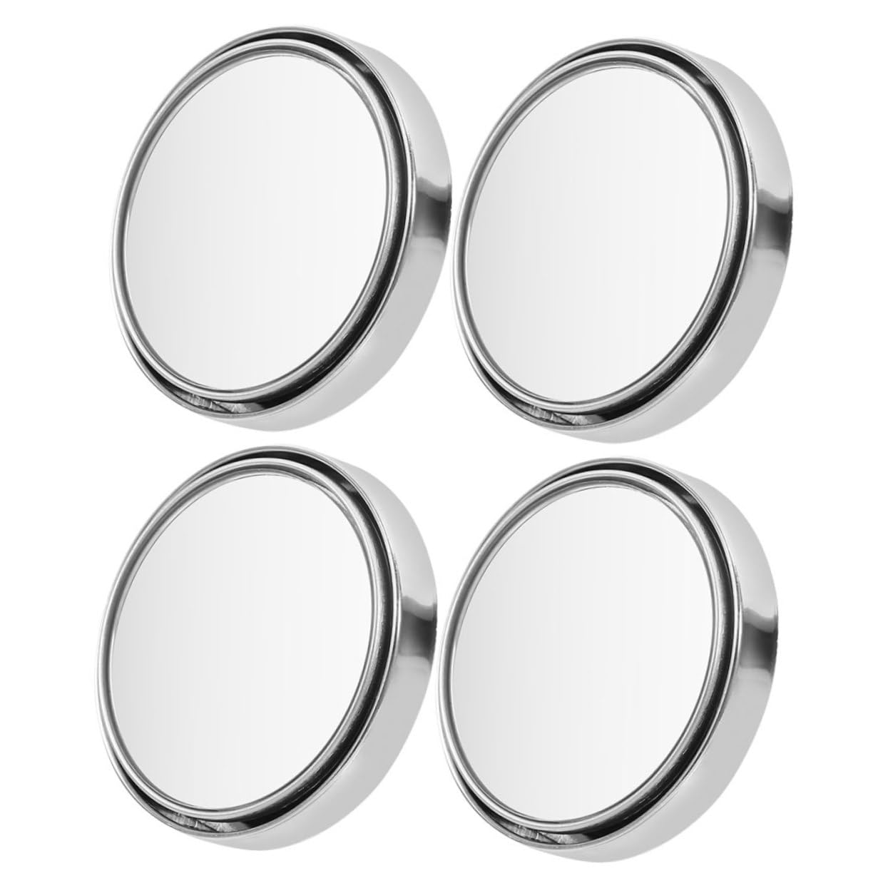 TOPBATHY 4 Stück Rückspiegeler Blindfleckspiegel Rückansicht runden Blindside Rückseite Fahren für Autospiegel Blindspot-Spiegel toter Auto Seitenspiegel Glas Silver TOPBATHY 4 Stück Rückspiegeler Blindfleckspiegel Rückansicht runden Blindside Rückseite Fahren für Autospiegel Blindspot-Spiegel toter Auto Seitenspiegel Glas Silver von TOPBATHY