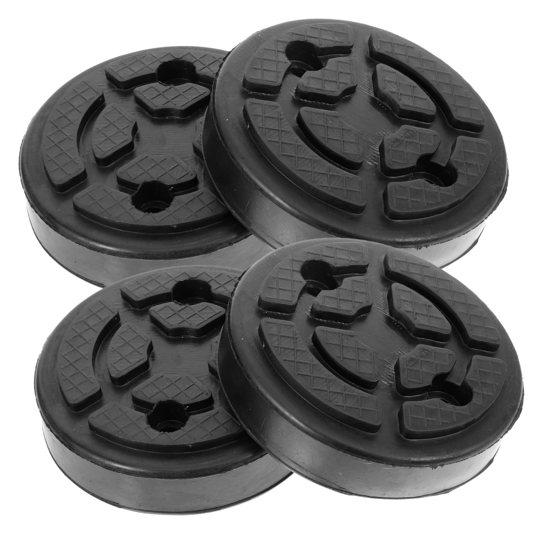 TOPBATHY 4 Stück Runde Gummiauflage Wagenheber Hebepolster Bodenheber Schabracke Für Adapter Gummimatte Autos Jack-pad Jacking-Puck Fahrzeughebebühnen Black TOPBATHY 4 Stück Runde Gummiauflage Wagenheber Hebepolster Bodenheber Schabracke Für Adapter Gummimatte Autos Jack-pad Jacking-Puck Fahrzeughebebühnen Black von TOPBATHY