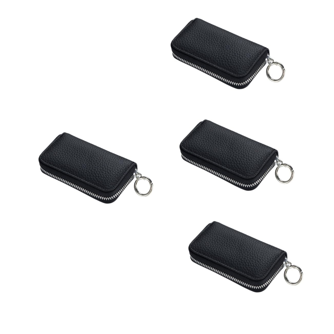 TOPBATHY 4 Stück Schlüsselbox Schlüsseltaschen Inhaber Schlüsselbundhalter Fall Schlüsselkette Schlüsselanhänger Autoschlüsselkoffer Schlüsselhalter für Schlüsselbund Echtes Leder Schwarz TOPBATHY 4 Stück Schlüsselbox Schlüsseltaschen Inhaber Schlüsselbundhalter Fall Schlüsselkette Schlüsselanhänger Autoschlüsselkoffer Schlüsselhalter für Schlüsselbund Echtes Leder Schwarz von TOPBATHY