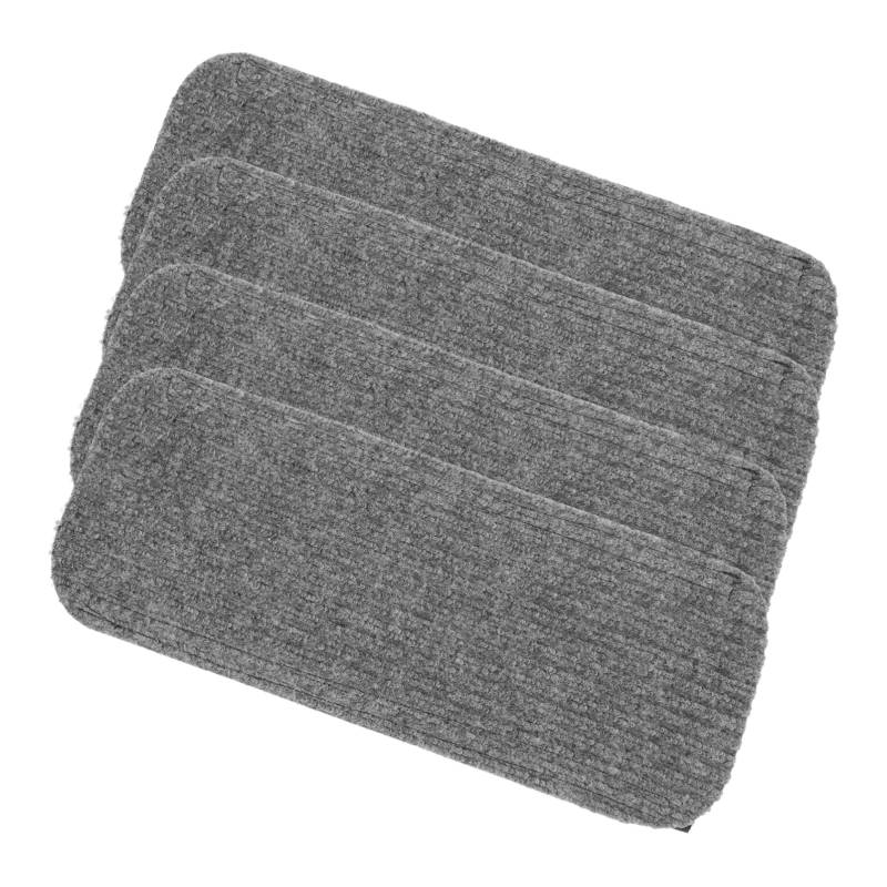 TOPBATHY 4 Teilige Treppenstufendecke Teppich Stufenpolster Wohnmobilzubehör Waschbare Outdoor Teppiche wasserdichte Treppenstufenabdeckungen Camper Zubehör Wohnmobil von TOPBATHY