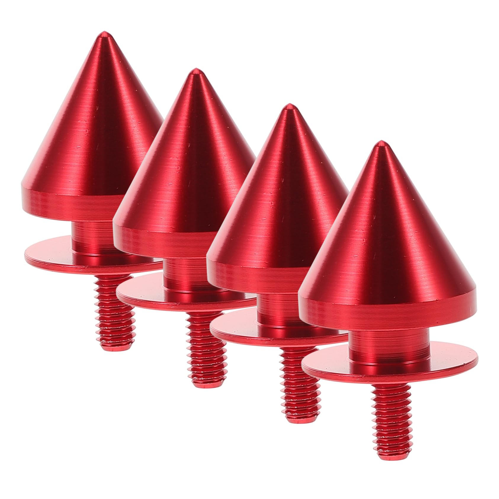 TOPBATHY 4-Teiliges Set Kfz -Körperteile Stoßstangen-Befestigungsschrauben Autoteile fürs Auto Autoschrauben Kfz -Schrauben Stoßstangenbolzen Aluminiumlegierung rot TOPBATHY 4-Teiliges Set Kfz -Körperteile Stoßstangen-Befestigungsschrauben Autoteile fürs Auto Autoschrauben Kfz -Schrauben Stoßstangenbolzen Aluminiumlegierung rot von TOPBATHY
