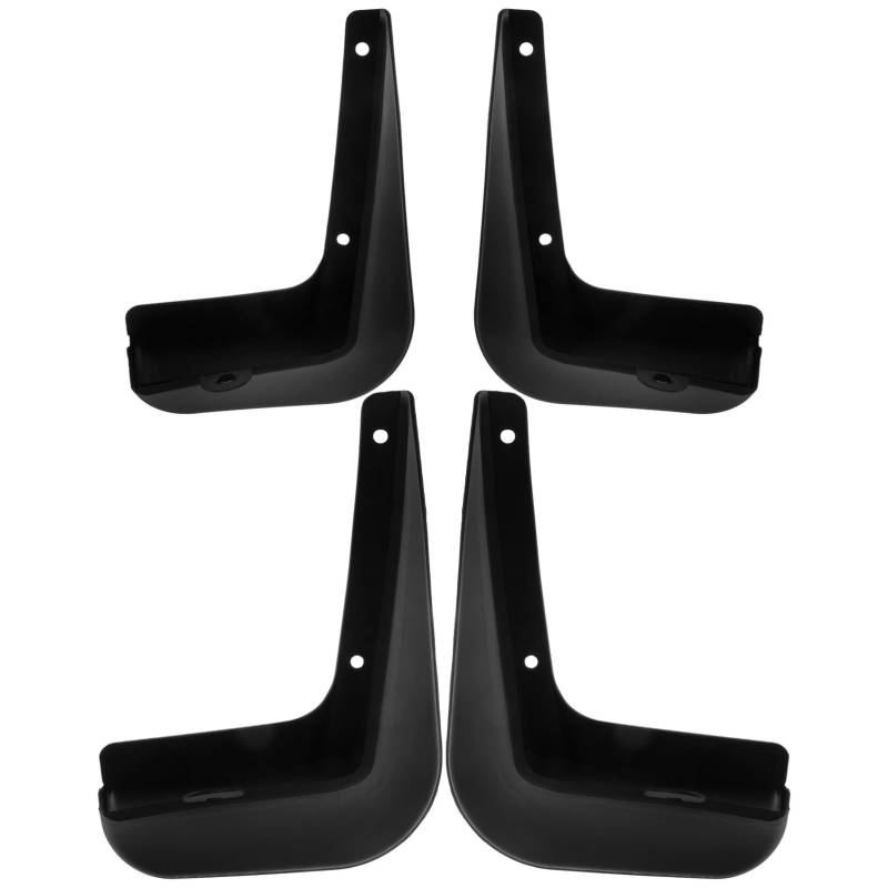 TOPBATHY 4Er Set Schmutzfänger hinten Fahrzeugkotflügel Spritzschutz für Autoreifen Auto Kotflügel Auto-Exterieur-Zubehör Spritzschutz für Autoräder Plastik Black von TOPBATHY