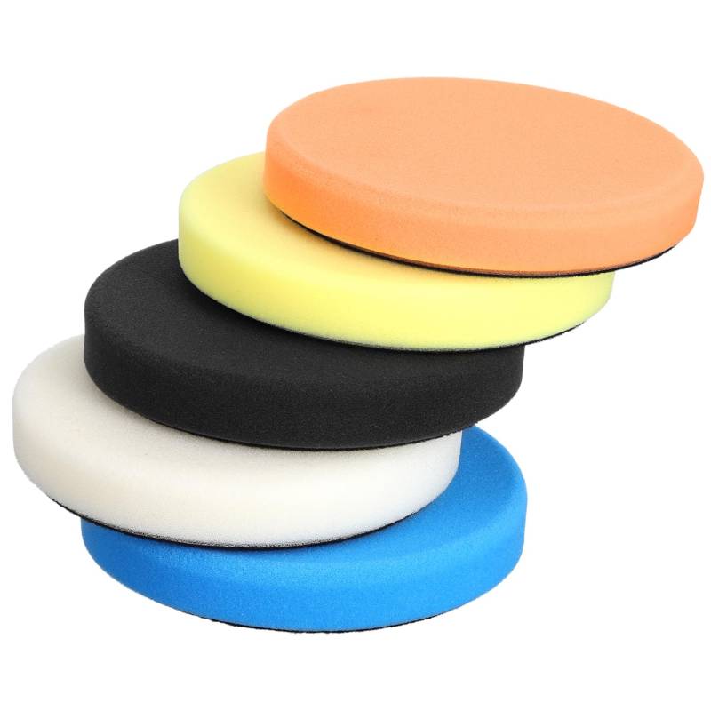 TOPBATHY 5Stücke Polierpads Für Bohrer Auto Polierpads Langlebige Wachsapplikatorpads Für Verschiedene Polieranwendungen Und Maschinen von TOPBATHY