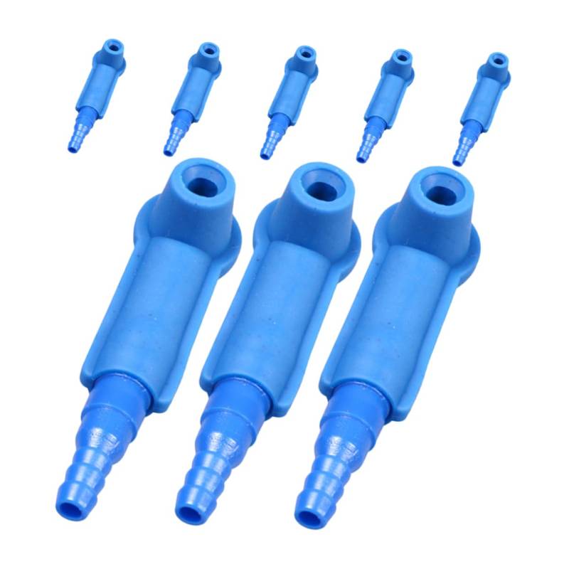 TOPBATHY 8Stücke Teiliges Bremsflüssigkeitswechsel Adapter Ölfreier Für Bremsflüssigkeitswechsler Robustes Fahrzeugzubehör Für Sichere Und Einfache Anwendung von TOPBATHY