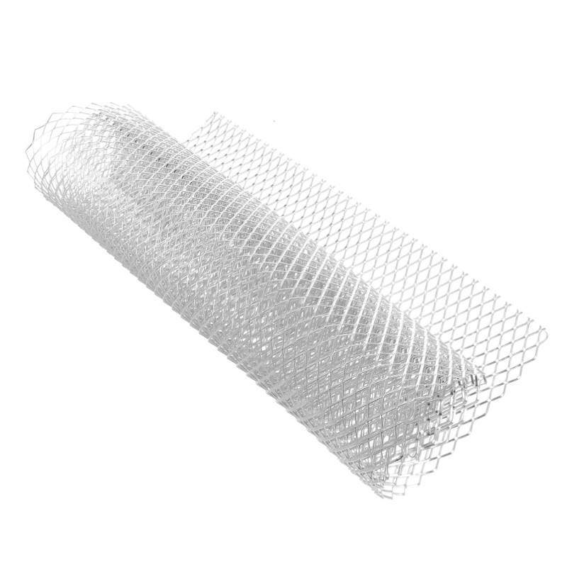 TOPBATHY Atmungsaktives Netz aus Aluminiumlegierung trimmen Liner Schutz Bienenwabe Bildschirm Frontgrillabdeckung Metallmaschensieb Drahtgeflechtsieb Metallgewebe Silver von TOPBATHY