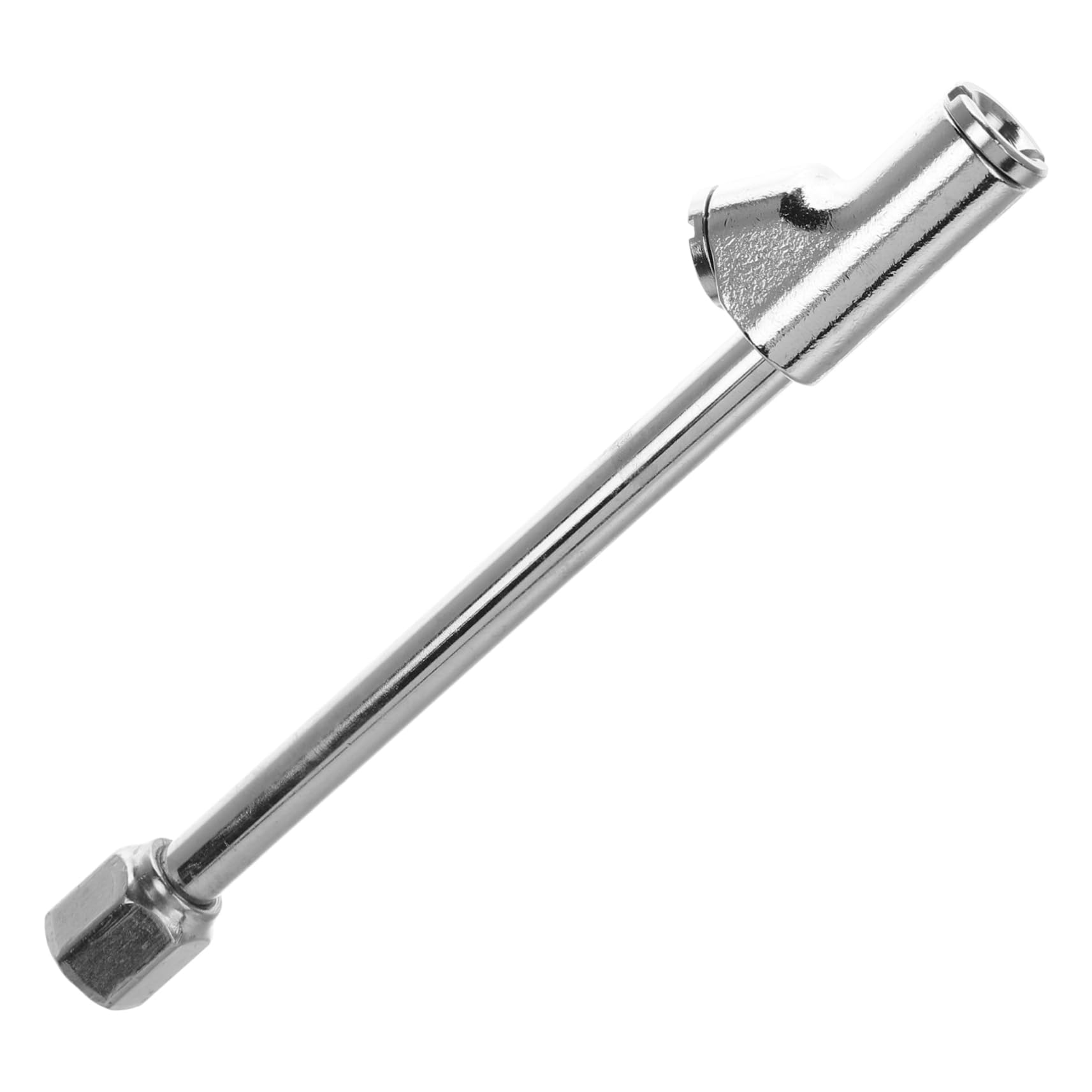 TOPBATHY Aufblasbarer Mund Füllen Stange Inflator Auto Luftpumpe Auto Luftfutter Aufblasluftkompressor Inflation Messgerät Dual Aufgerollt Reifenluftfutter Metall Silver TOPBATHY Aufblasbarer Mund Füllen Stange Inflator Auto Luftpumpe Auto Luftfutter Aufblasluftkompressor Inflation Messgerät Dual Aufgerollt Reifenluftfutter Metall Silver von TOPBATHY