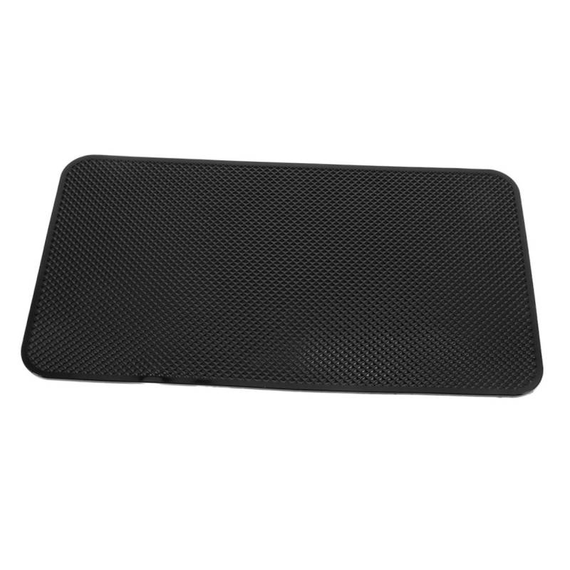 TOPBATHY Auto Anti-Rutsch-Matte Auto Innenraum zubehör Hitzebeständige Armaturenbrett-Matte Anti-Rutsch-Pad für das Armaturenbrett des Autos armaturenbrett Dekorationen Autozubehör Pu Black von TOPBATHY