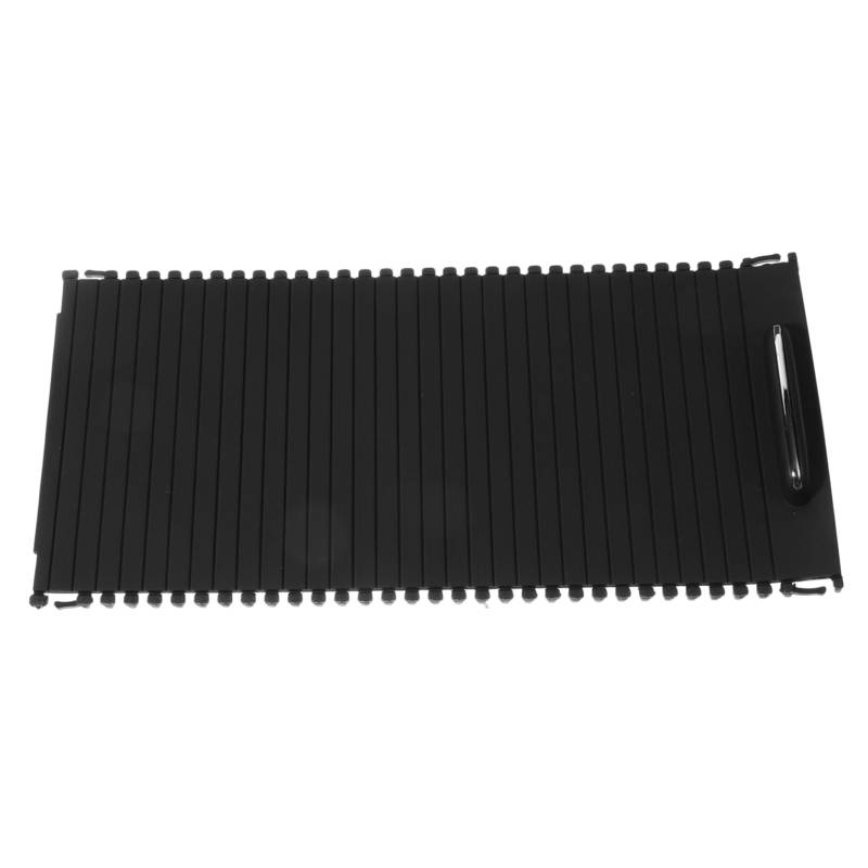 TOPBATHY Auto Getränkehalter Abdeckung Schiebeverschluss Gleitrolle Für Hochwertiges PC Material Einfache Installation Stilvolles Design Langlebig Und Robust von TOPBATHY