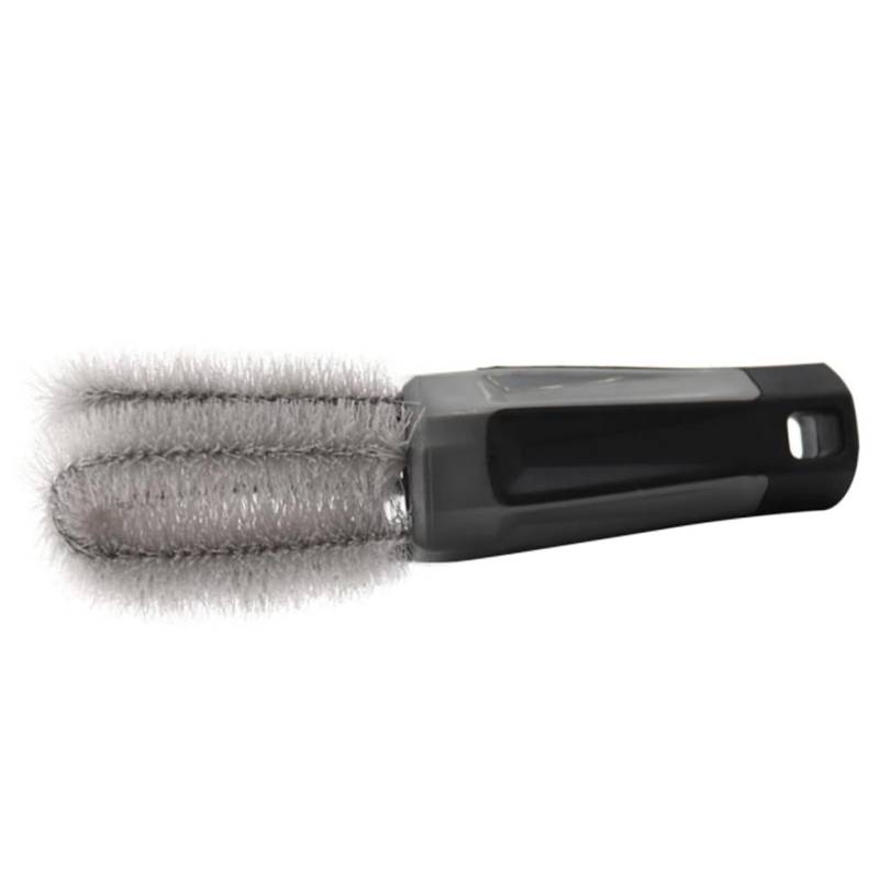 TOPBATHY Auto Radmutter Bürste Ergonomische Felgenbürste für Kfz Reinigung Detailreinigung von Reifen und Rädern Robuste Langlebige Auto von TOPBATHY