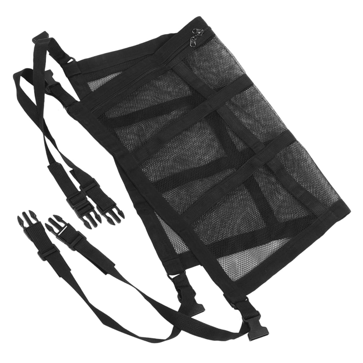 TOPBATHY Car Ceiling Cargo Net Bag Dual Zipper Storage Organizer for Auto Accessories Durable Versatile Vehicle Netting for Suvs and Camping Gear TOPBATHY Car Ceiling Cargo Net Bag Dual Zipper Storage Organizer for Auto Accessories Durable Versatile Vehicle Netting for Suvs and Camping Gear von TOPBATHY