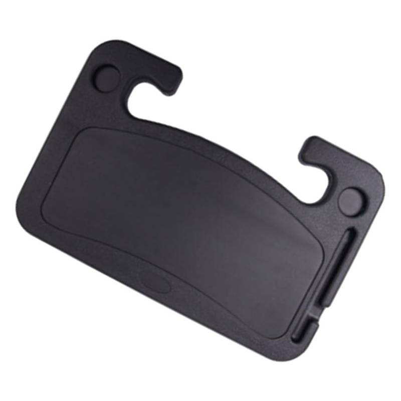 TOPBATHY Esstisch im Auto Auto-Radablage Tischtablett für Autositze Lenkradtisch Auto Tischplatte Lenkrad Schreibtisch Lebensmittelschale für Auto Auto-Esstablett Abs Black von TOPBATHY