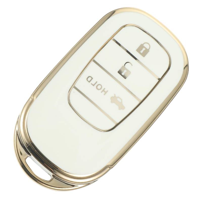 TOPBATHY Keyfob Schlüsselabdeckung Für Gj Robuste TPU Hülle Mit Vollem Schutz Für Autoschlüssel Kompatibel Mit Civic Generation Schützt Kratzern Und Stößen von TOPBATHY