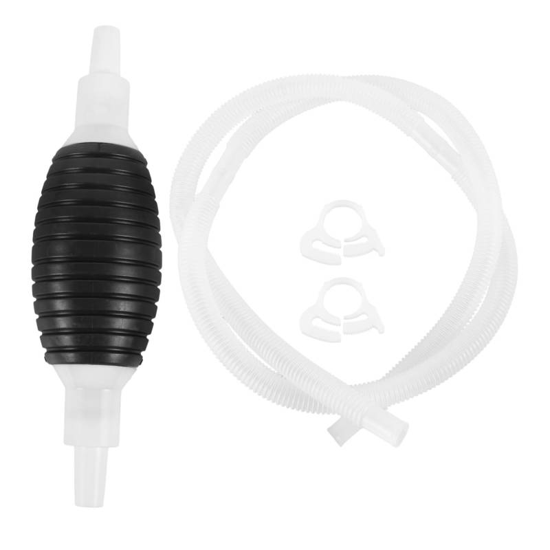 TOPBATHY Kunststoff Inline Siphonpumpe Benzin Siphonschlauchpumpe Für Kraftfahrzeuge Gaspumpe Flüssigkeitstransferpumpe Zum Bequemen Tragbaren Siphonieren Manueller Handextraktor von TOPBATHY