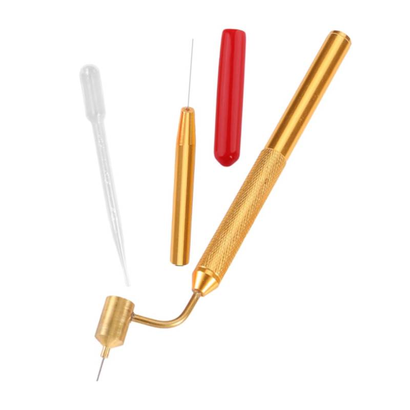 TOPBATHY Lackstift Füllen Maskierung Kratzen Malen Fahrzeuge Reparatur Bußgeld Automobil Schräger Feinstrich-lackstift Applikatorstift Für Flüssige Farbe Autoreinigungsset Rostfreier Stahl von TOPBATHY