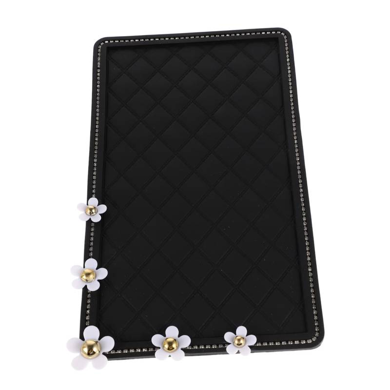 TOPBATHY Multifunktionales Pad für Armaturenbrett Robustes Handy und Zubehörablage für Auto Boot für Schlüssel Stifte Brillen und Mehr von TOPBATHY