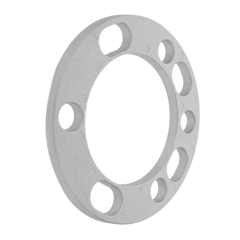 TOPBATHY Nabenabstandshalter LKW-Spurverbreiterungen 10 mm Radteile Rad zubehör Spurverbreiterungen für LKW Nabenzentrische Radabstandshalter Aluminiumlegierung Silver von TOPBATHY