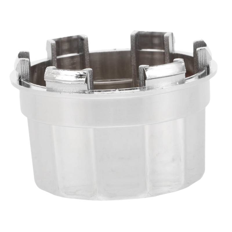 TOPBATHY Nussabdeckung ATV Radnabenkappe Auto Radnaben Schraubenkappe Radnabenabdeckung für Geländefahrzeuge Reifenmutternkappe Radmutter Felgenabdeckung Anhängerteile Plastik Silver von TOPBATHY