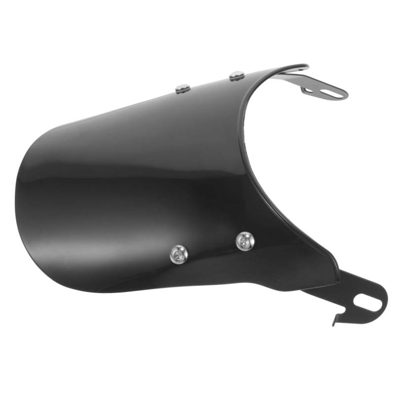 TOPBATHY Plastik Windschutzscheibe Retro Design Universelle Vordere Windschutzscheibe für Motorräder Bietet Schutz Wind und Trümmern für Angenehmes Fahrerlebnis von TOPBATHY