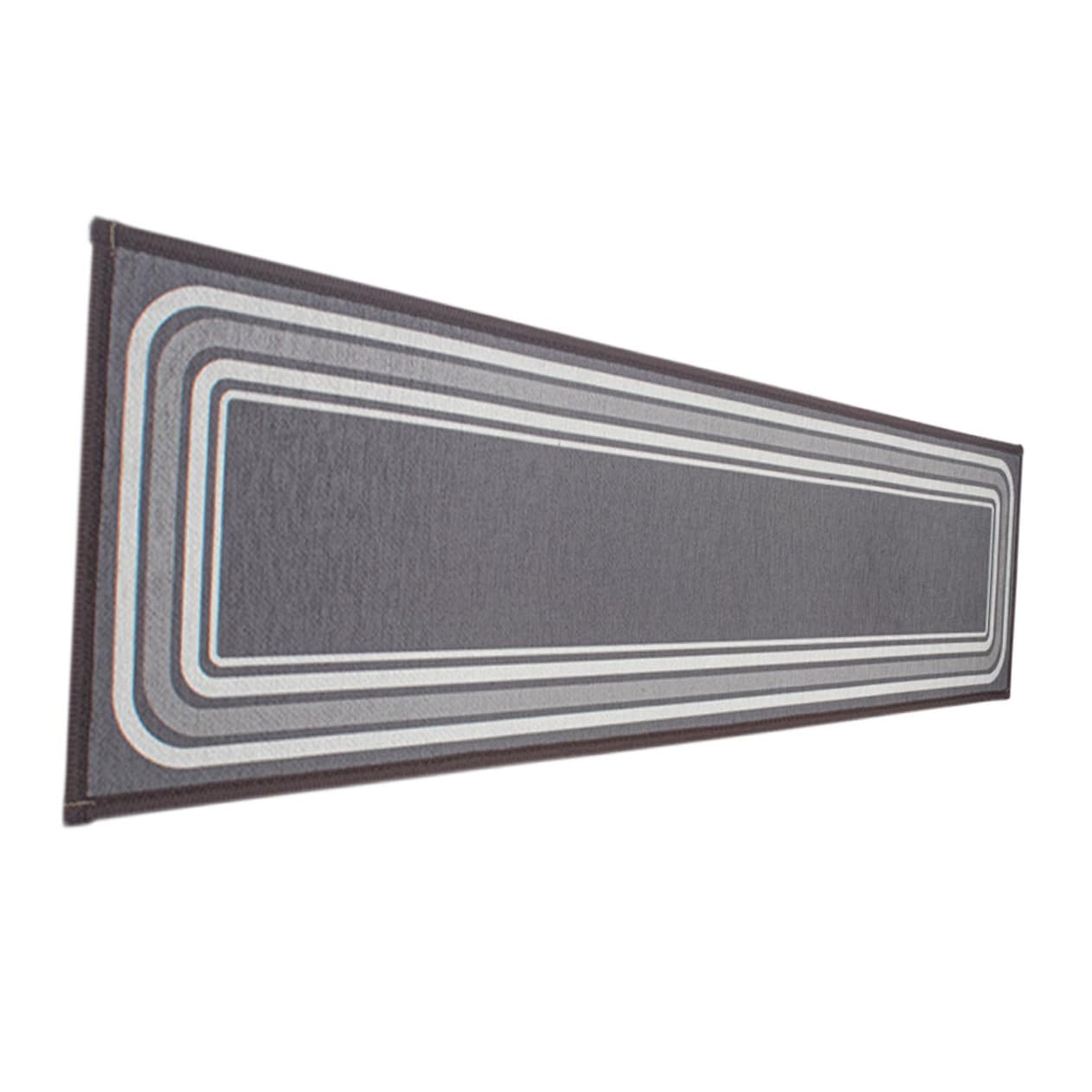 TOPBATHY Selbstklebende Stufenmatte Teppichläufer Abdeckung Tritt Schritt Teppich Treppenstufen Abziehen Und Aufkleben Läufer-Teppich Nonslip Holzkohle Polyester (Polyester) von TOPBATHY