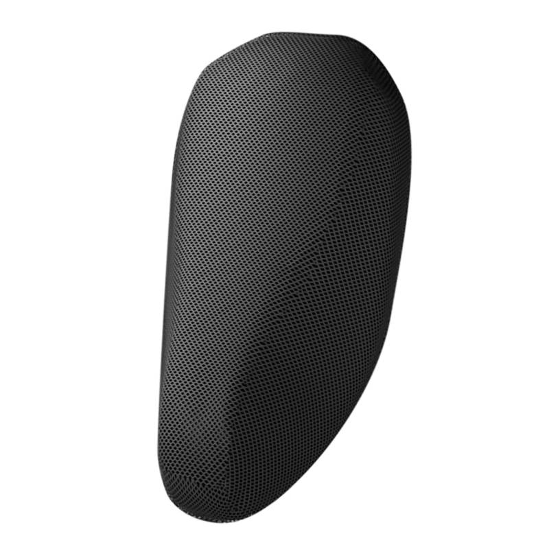 TOPBATHY Sommer -Sonnenschutz -fahrzeugsitzabdeckung Unterlage Motorrad Cool Sitzbezug Schützend Klein Motorrad Sitzpolster Material Komfort Atmungsaktiv Black Polyester von TOPBATHY